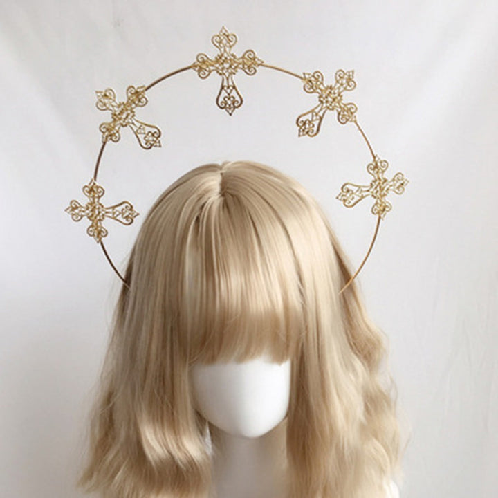 Golden Angel Feather Crown Collection – Heavenly Festival Headpieces