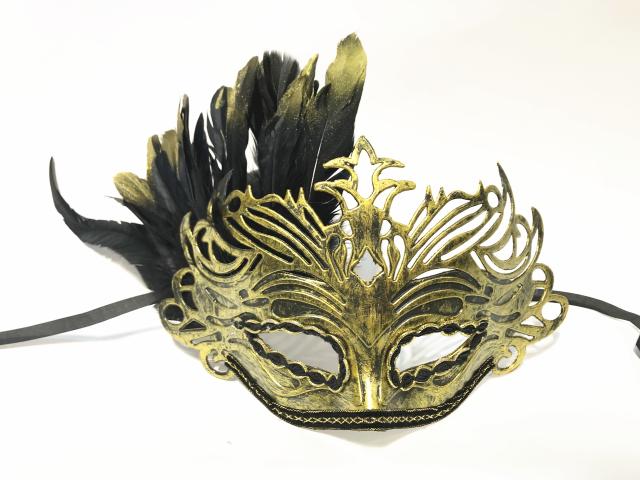 Aurora Feather Mask