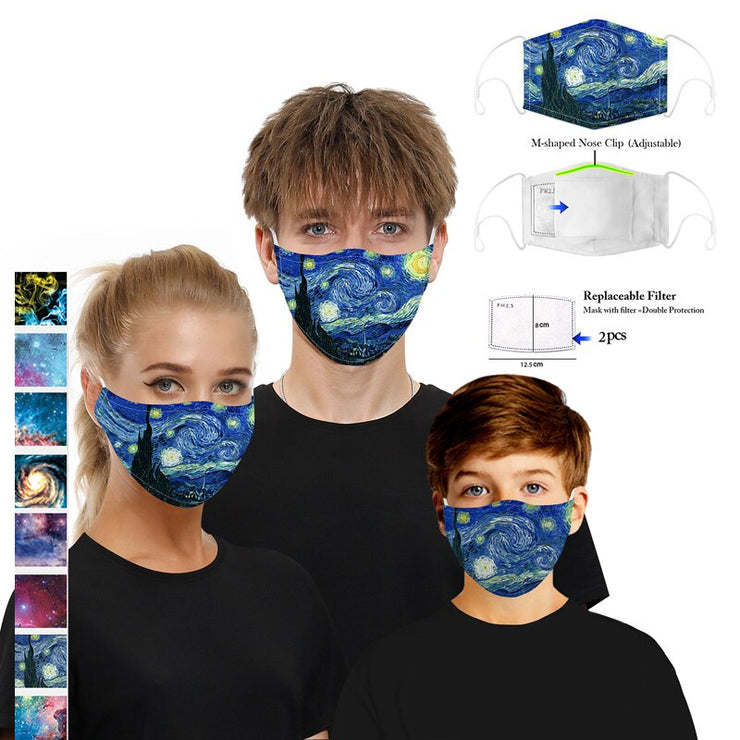 Fashion Replaceable Filter Face Mask