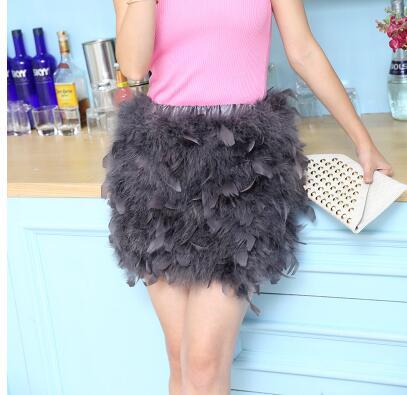 Angel Feather Mini Skirt