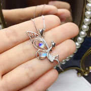 Guardian moonstone necklace