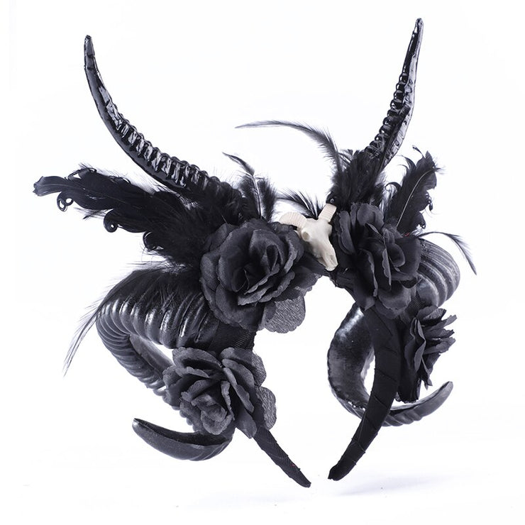 Druscilla´s gothic style horn headpiece