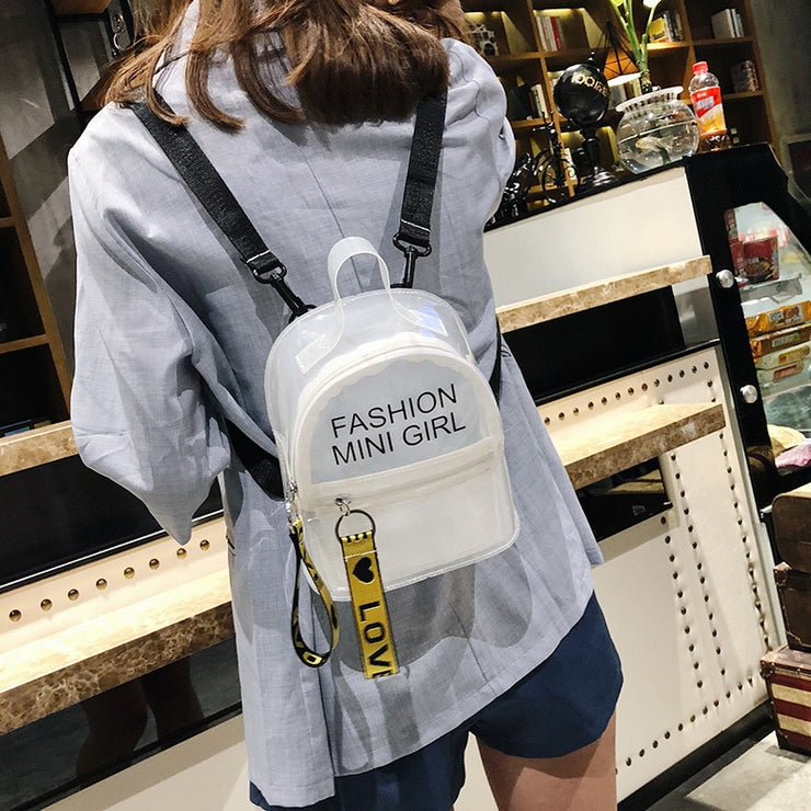 Trendy Transparent Crossbody Handbags